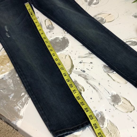 Free People Pocket Distressed Jean Overalls - Picture 9 of 9